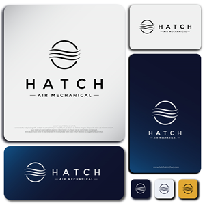 Logo Design by ipadipad for Hatch Air Mechanical | Design: #37664879