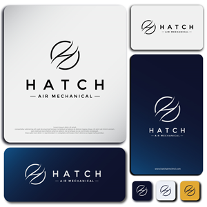 Logo Design by ipadipad for Hatch Air Mechanical | Design: #37664900