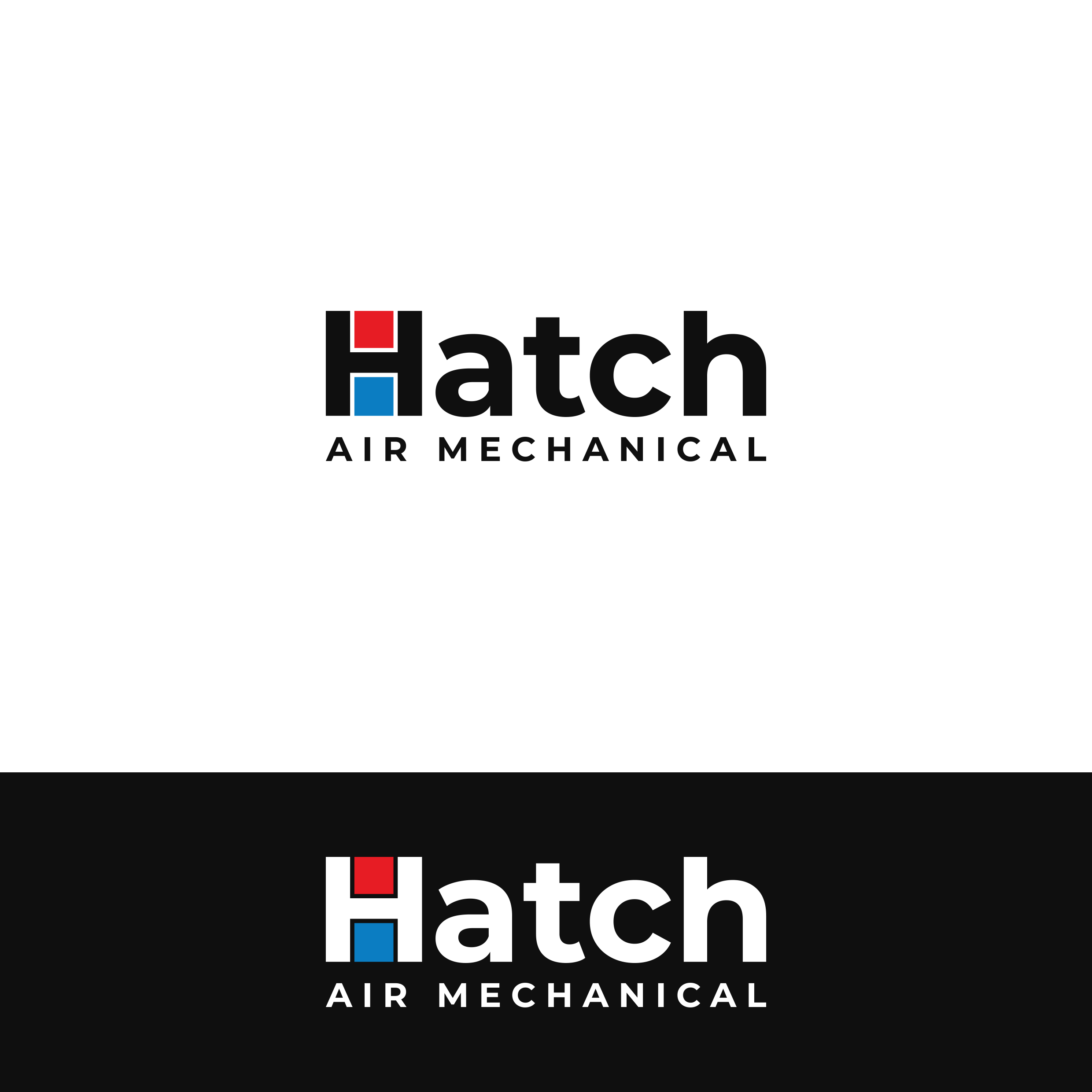 Logo Design by Deant for Hatch Air Mechanical | Design #37654540