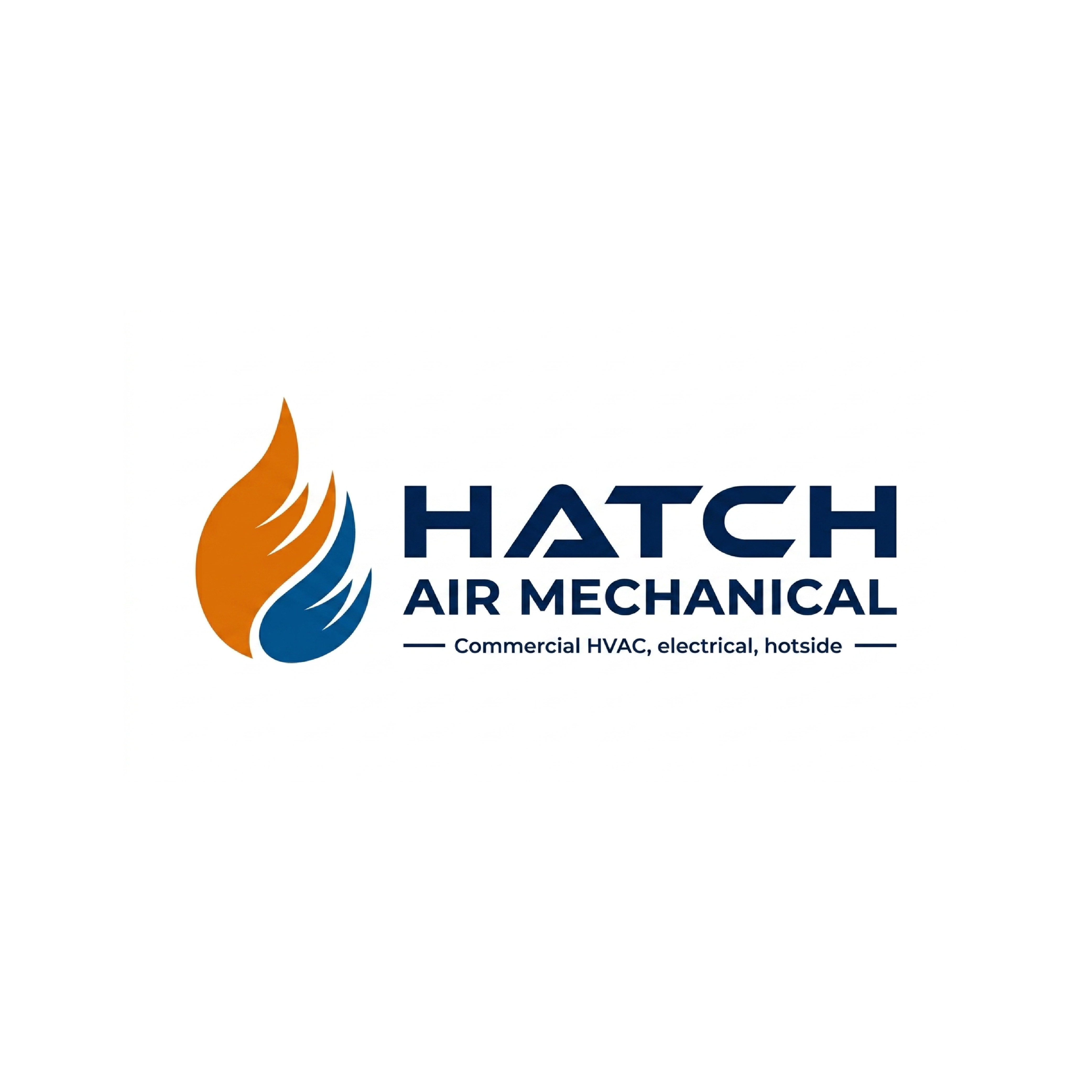 Logo Design by Bushra141 for Hatch Air Mechanical | Design #37561918