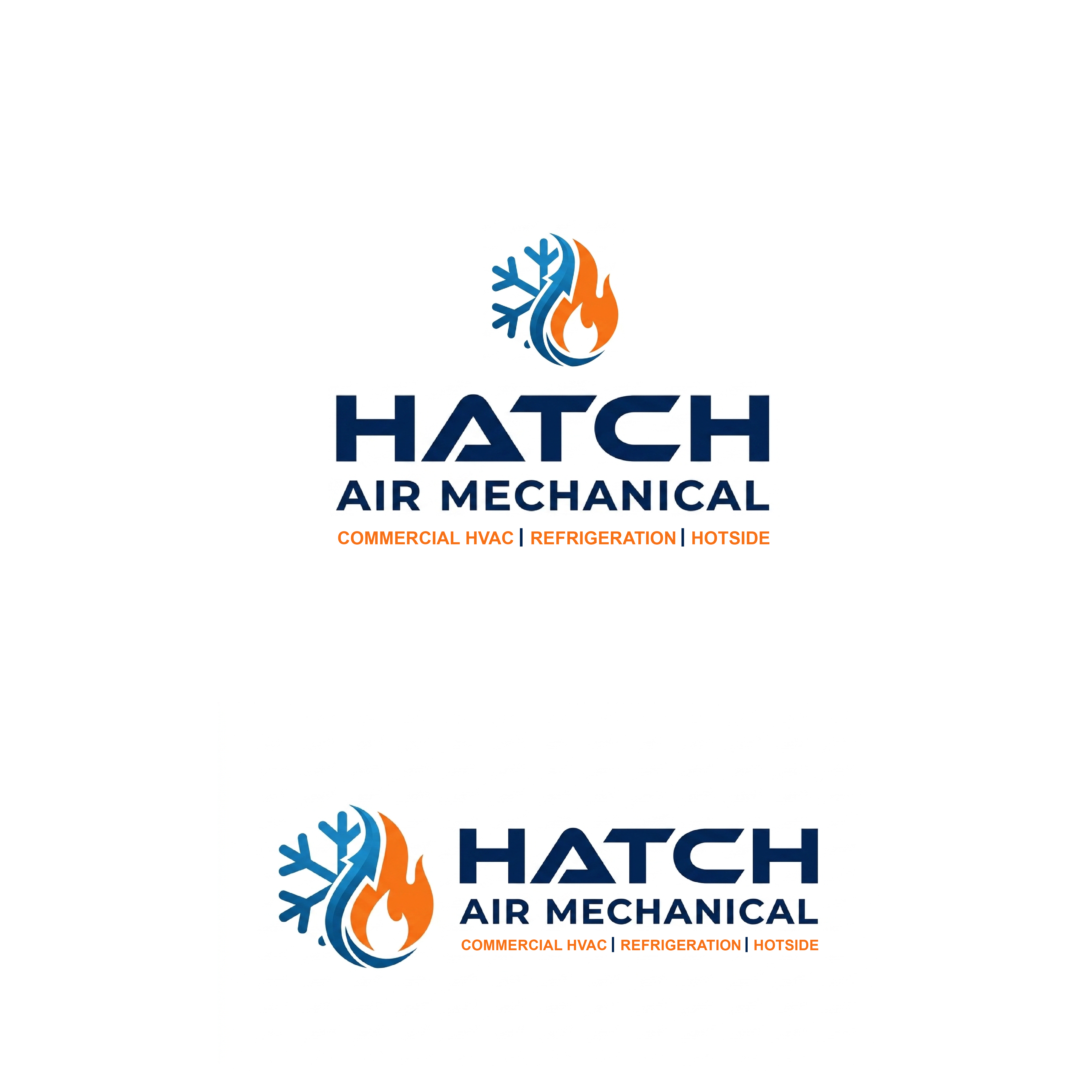 Logo Design by Bushra141 for Hatch Air Mechanical | Design #37561920