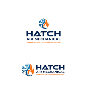 Logo Design by Bushra141 for Hatch Air Mechanical | Design: #37561920