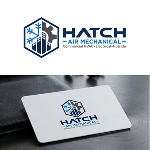 Logo Design by DigitalArt for Hatch Air Mechanical | Design #37571116