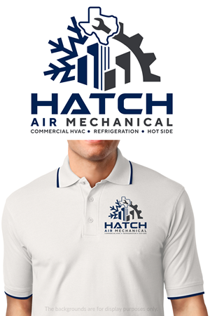 Logo Design by edwinnegz1 for Hatch Air Mechanical | Design: #37646988