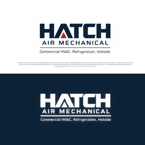 Logo Design by Alanmaulidan for Hatch Air Mechanical | Design: #37660842
