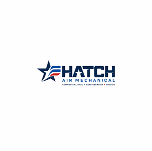 Logo Design by ALPHA_CREATION ? for Hatch Air Mechanical | Design: #37648919