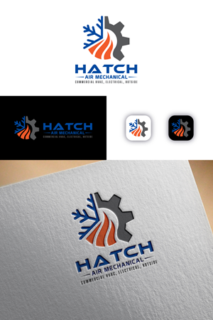 Logo Design by designA78 for Hatch Air Mechanical | Design: #37550678