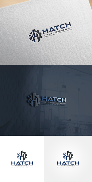 Logo Design by Soonia for Hatch Air Mechanical | Design: #37548693