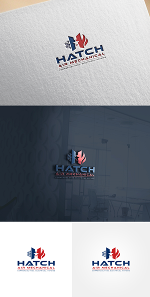Logo Design by Soonia for Hatch Air Mechanical | Design: #37548696