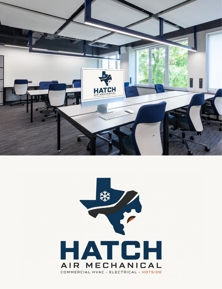 Logo Design by Design92 for Hatch Air Mechanical | Design #37571708