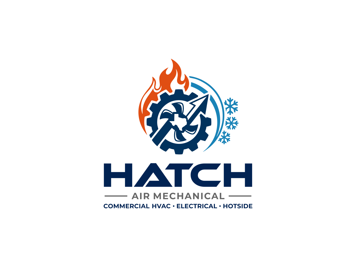Logo Design by BNdesigner for Hatch Air Mechanical | Design #37550285