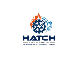 Logo Design by BNdesigner for Hatch Air Mechanical | Design: #37550285