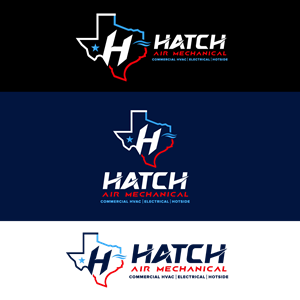 Logo Design by Loie for Hatch Air Mechanical | Design: #37573638