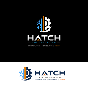Logo Design by Loie for Hatch Air Mechanical | Design: #37574484