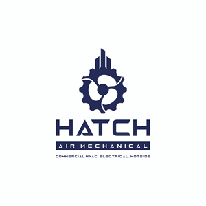Logo Design by Ashani Bhattacharya for Hatch Air Mechanical | Design #37550279