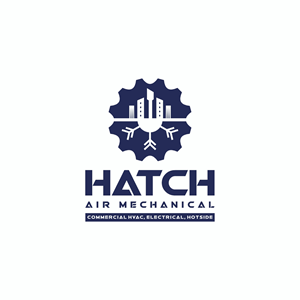 Logo Design by Ashani Bhattacharya for Hatch Air Mechanical | Design: #37550351