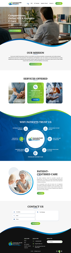 Wordpress Design by Dreams Designs for iConnect Family Chiropractic | Design: #37551408
