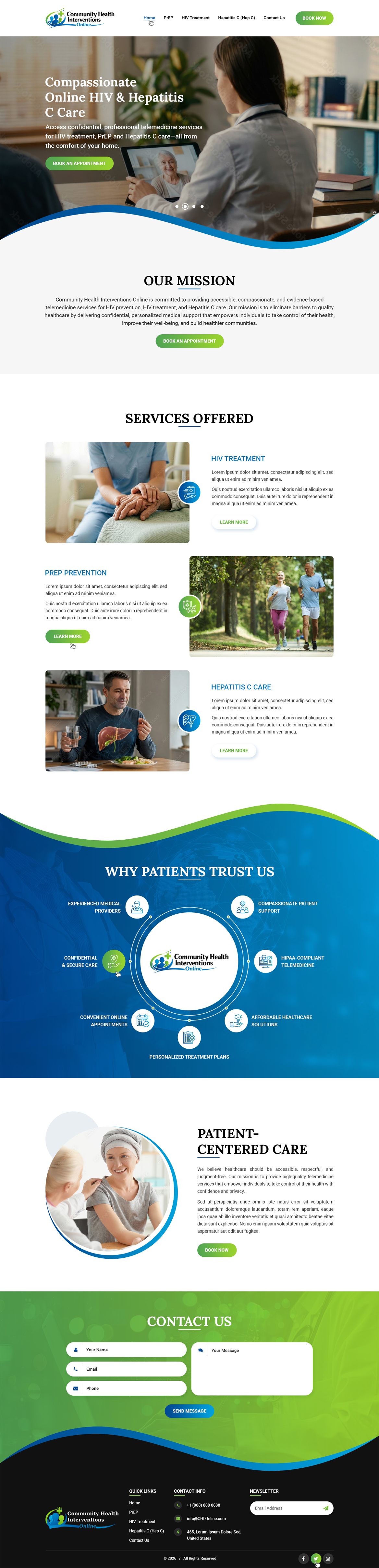 Wordpress Design by Dreams Designs for iConnect Family Chiropractic | Design #37554053