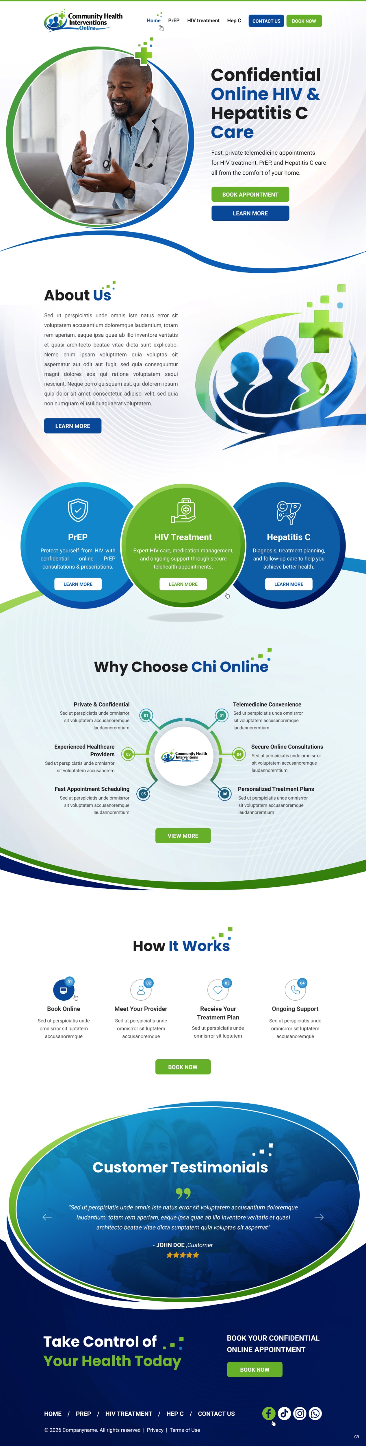 Wordpress Design by pb for iConnect Family Chiropractic | Design: #37554886