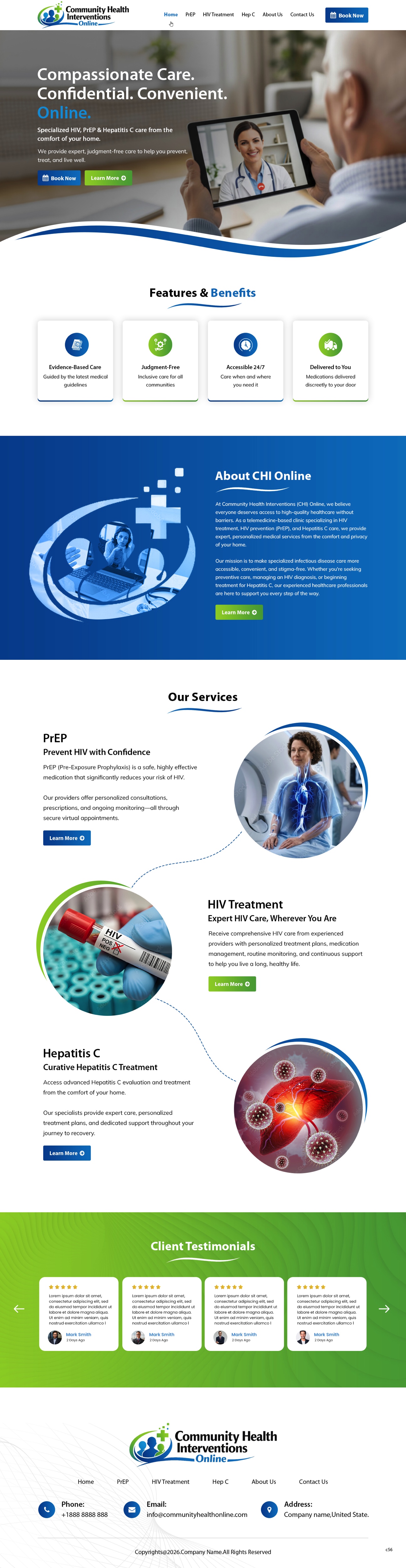 Wordpress Design by pb for iConnect Family Chiropractic | Design #37554888