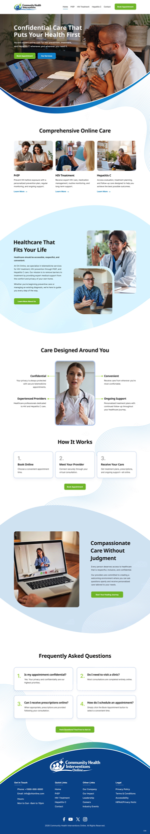Wordpress Design by pb for iConnect Family Chiropractic | Design: #37554891