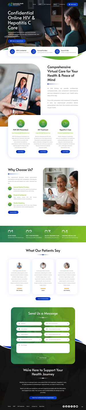 Wordpress Design by pb for iConnect Family Chiropractic | Design: #37554892