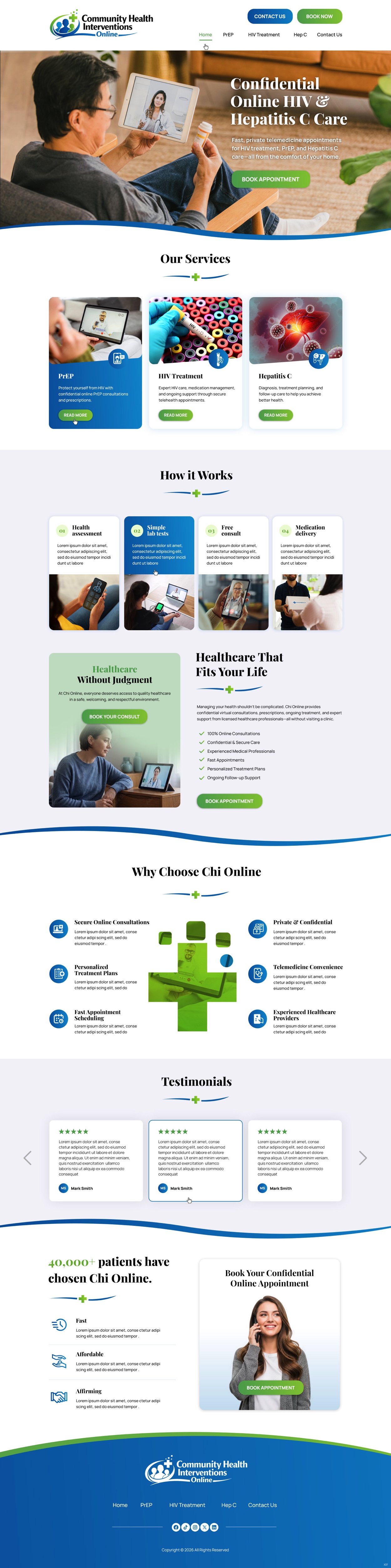Wordpress Design by pb for iConnect Family Chiropractic | Design #37554893