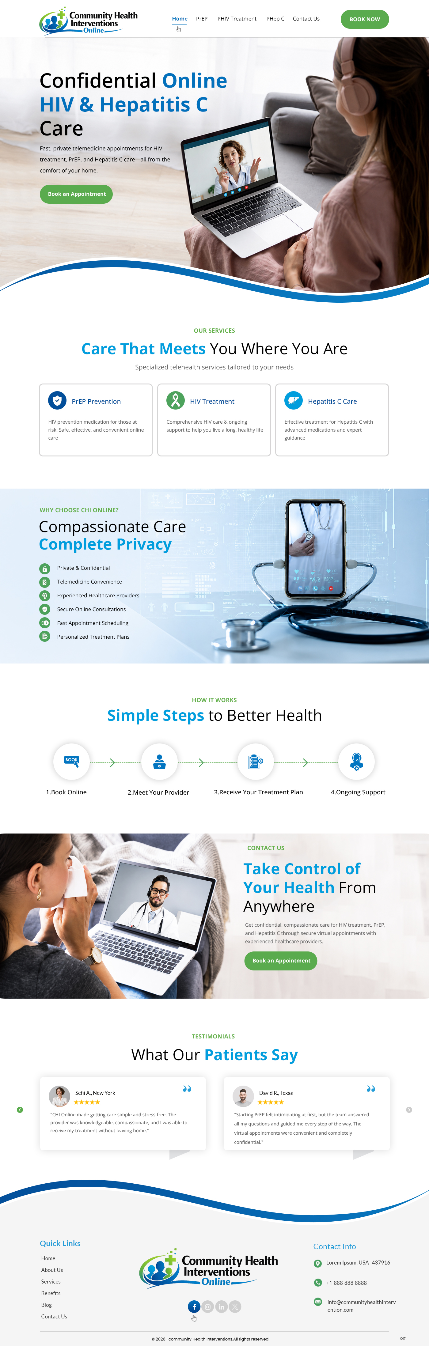 Wordpress Design by pb for iConnect Family Chiropractic | Design #37554900