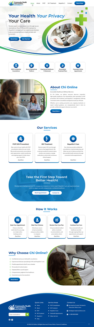 Wordpress Design by pb for iConnect Family Chiropractic | Design: #37554901