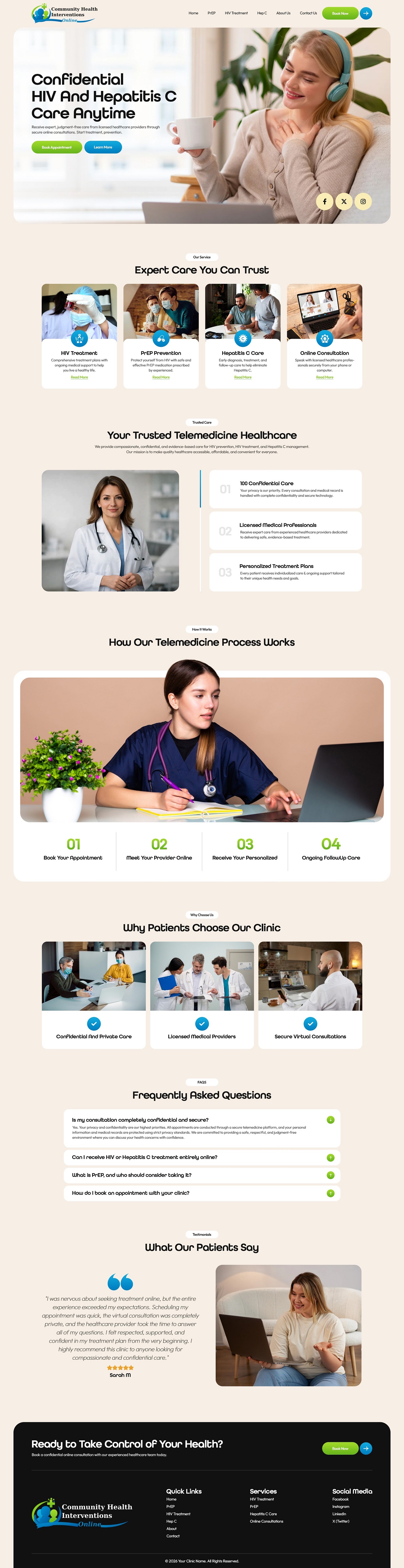 Wordpress Design by NZ Creatives for iConnect Family Chiropractic | Design #37553819