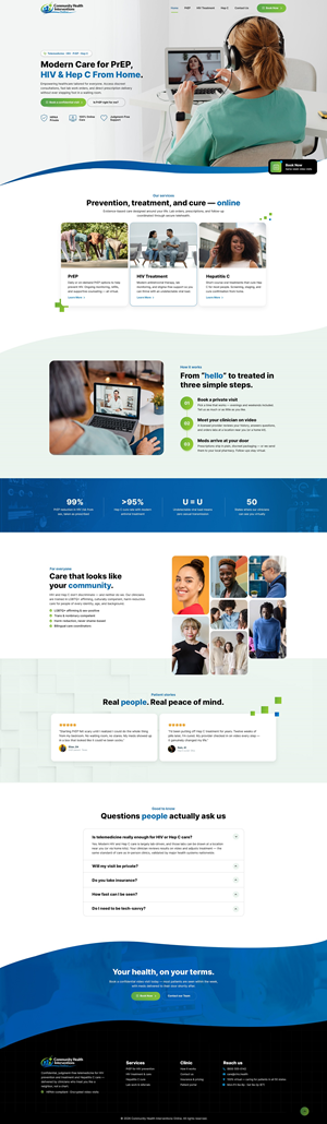 Wordpress Design by NZ Creatives for iConnect Family Chiropractic | Design: #37554602