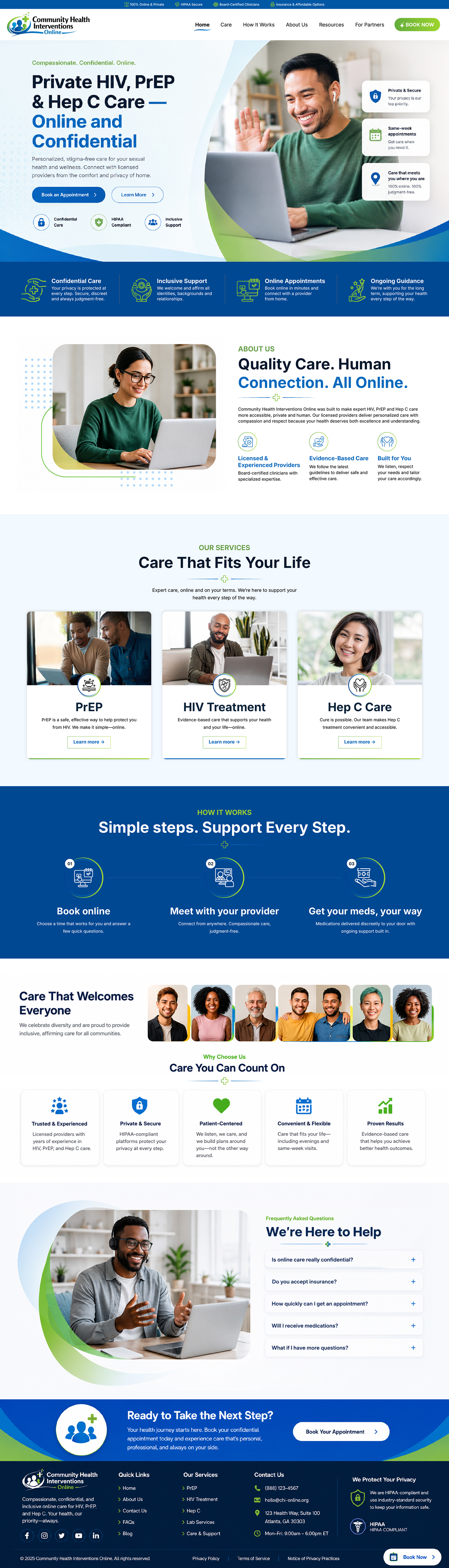 Wordpress Design by Titan Solbiz for iConnect Family Chiropractic | Design #37551062