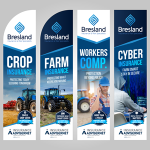 Diseño Gráfico por Talha Baslik para Bresland Insurance & Risk Specialists | Diseño: #37564568