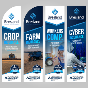 Diseño Gráfico por Talha Baslik para Bresland Insurance & Risk Specialists | Diseño #37568079