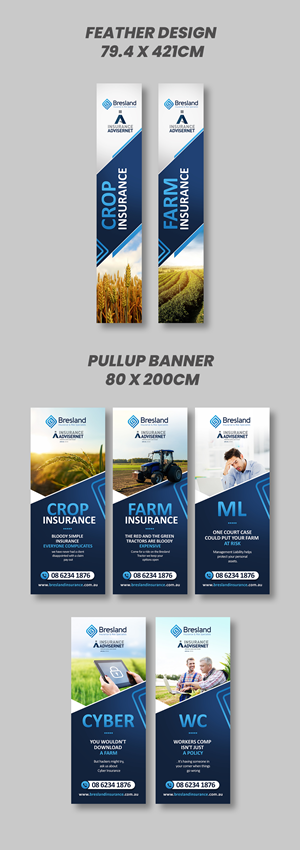 Diseño Gráfico por debdesign para Bresland Insurance & Risk Specialists | Diseño: #37561509