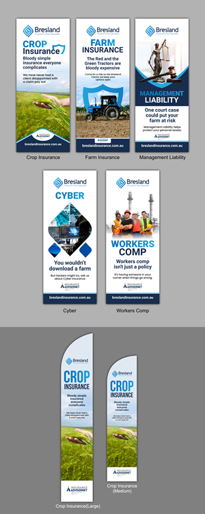 Diseño Gráfico por debdesign para Bresland Insurance & Risk Specialists | Diseño: #37561524