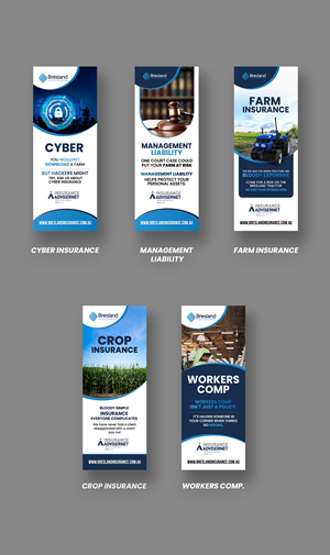 Diseño Gráfico por debdesign para Bresland Insurance & Risk Specialists | Diseño: #37564426