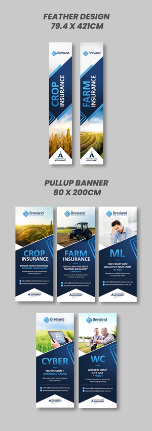 Diseño Gráfico por debdesign para Bresland Insurance & Risk Specialists | Diseño: #37564432