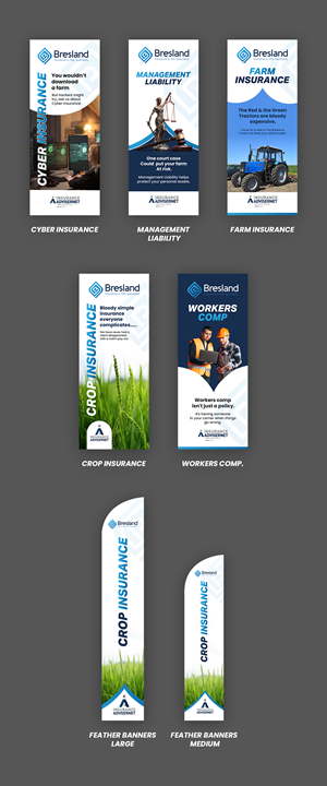 Diseño Gráfico por debdesign para Bresland Insurance & Risk Specialists | Diseño: #37564494