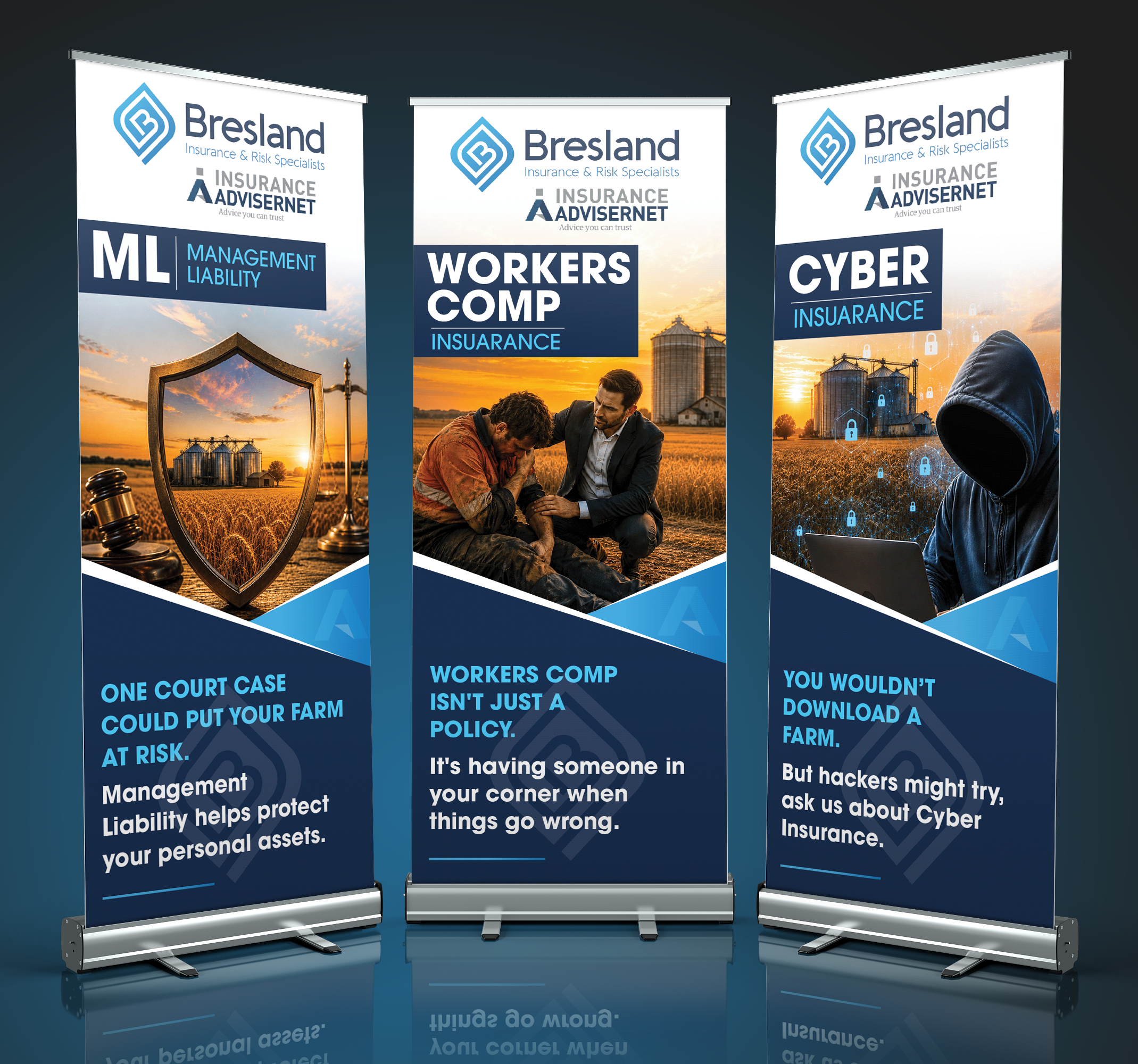 Graphic Design by Rickyy for Bresland Insurance & Risk Specialists | Design #37565383