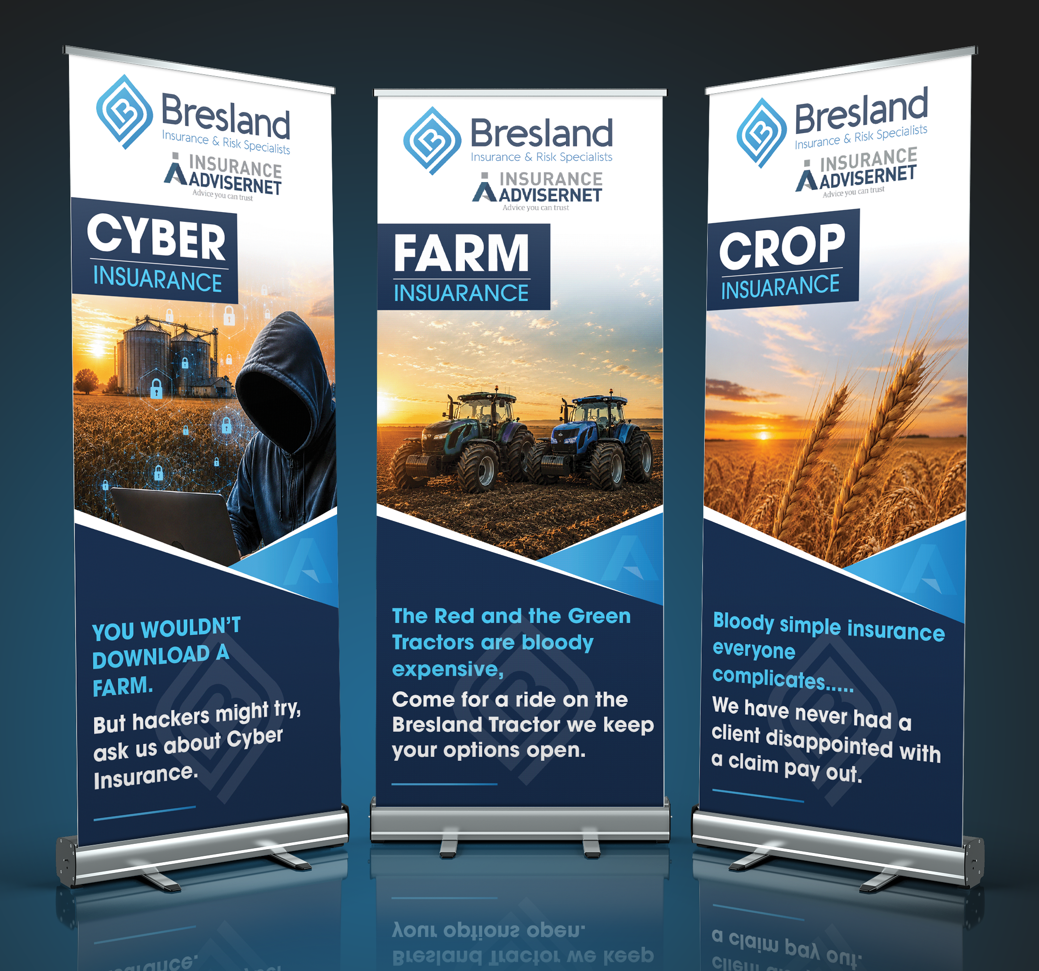 Graphic Design by Rickyy for Bresland Insurance & Risk Specialists | Design #37565385