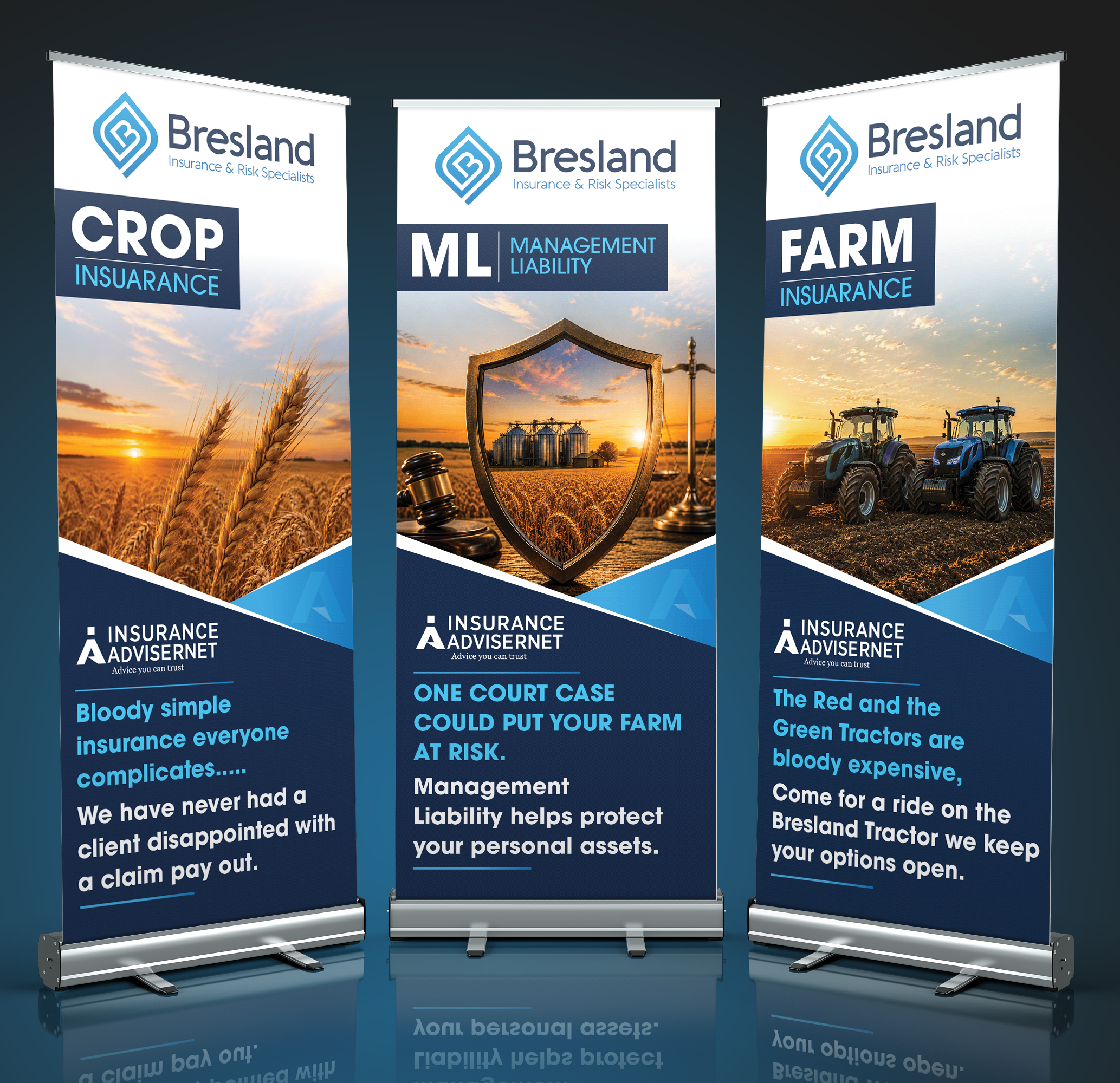 Graphic Design by Rickyy for Bresland Insurance & Risk Specialists | Design #37567749