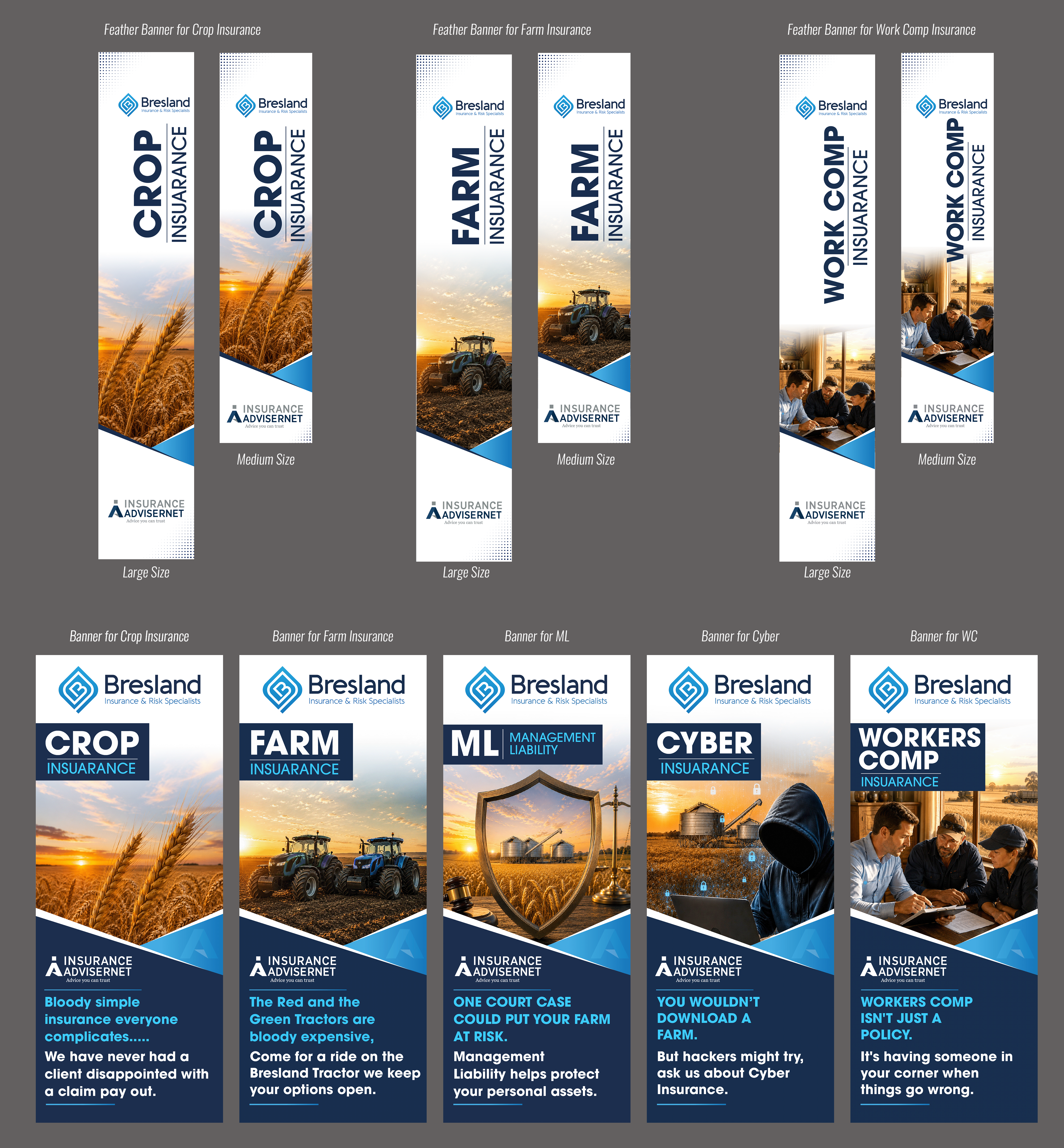 Graphic Design by Rickyy for Bresland Insurance & Risk Specialists | Design #37568321