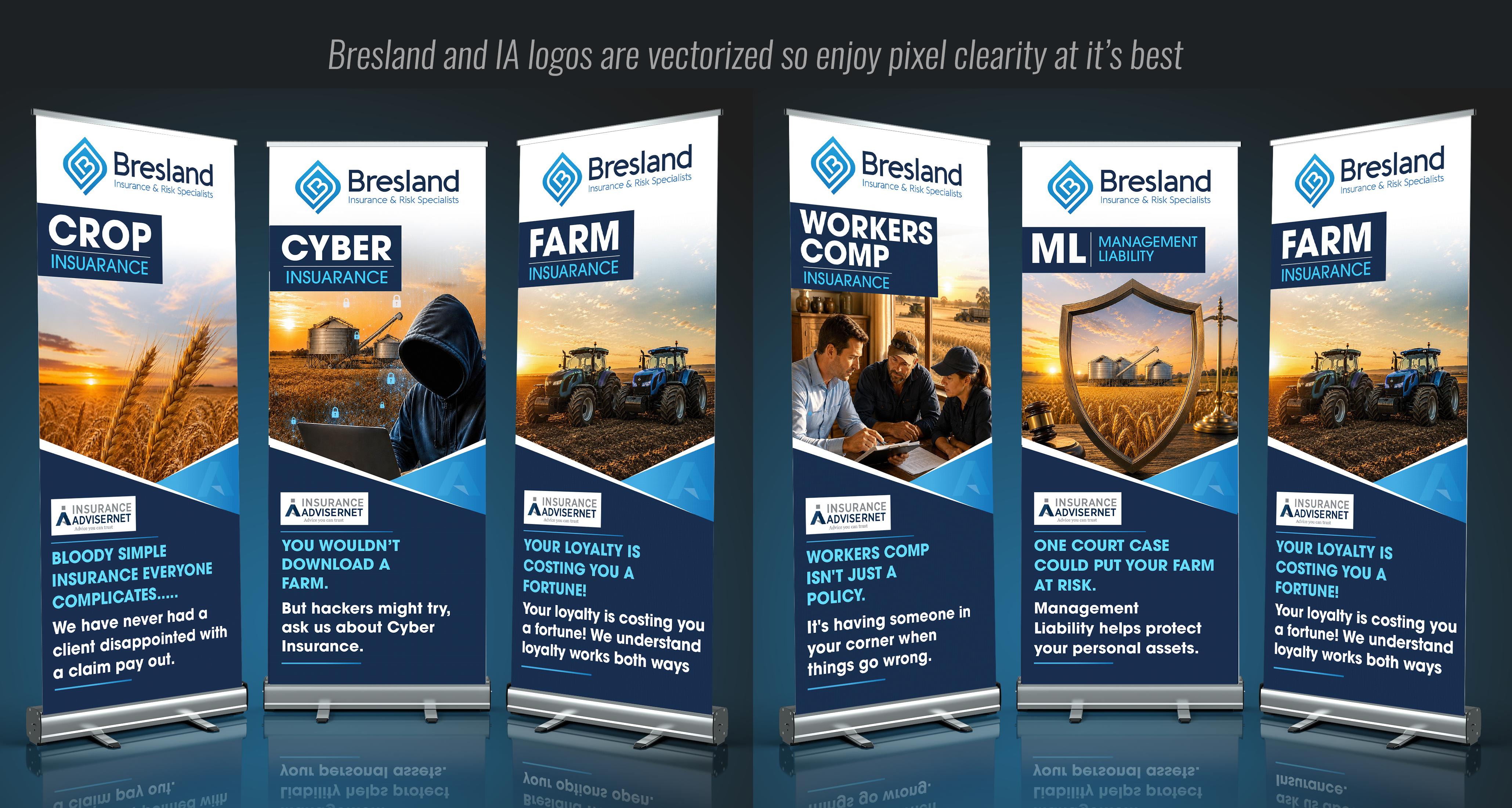 Graphic Design by Rickyy for Bresland Insurance & Risk Specialists | Design #37568837