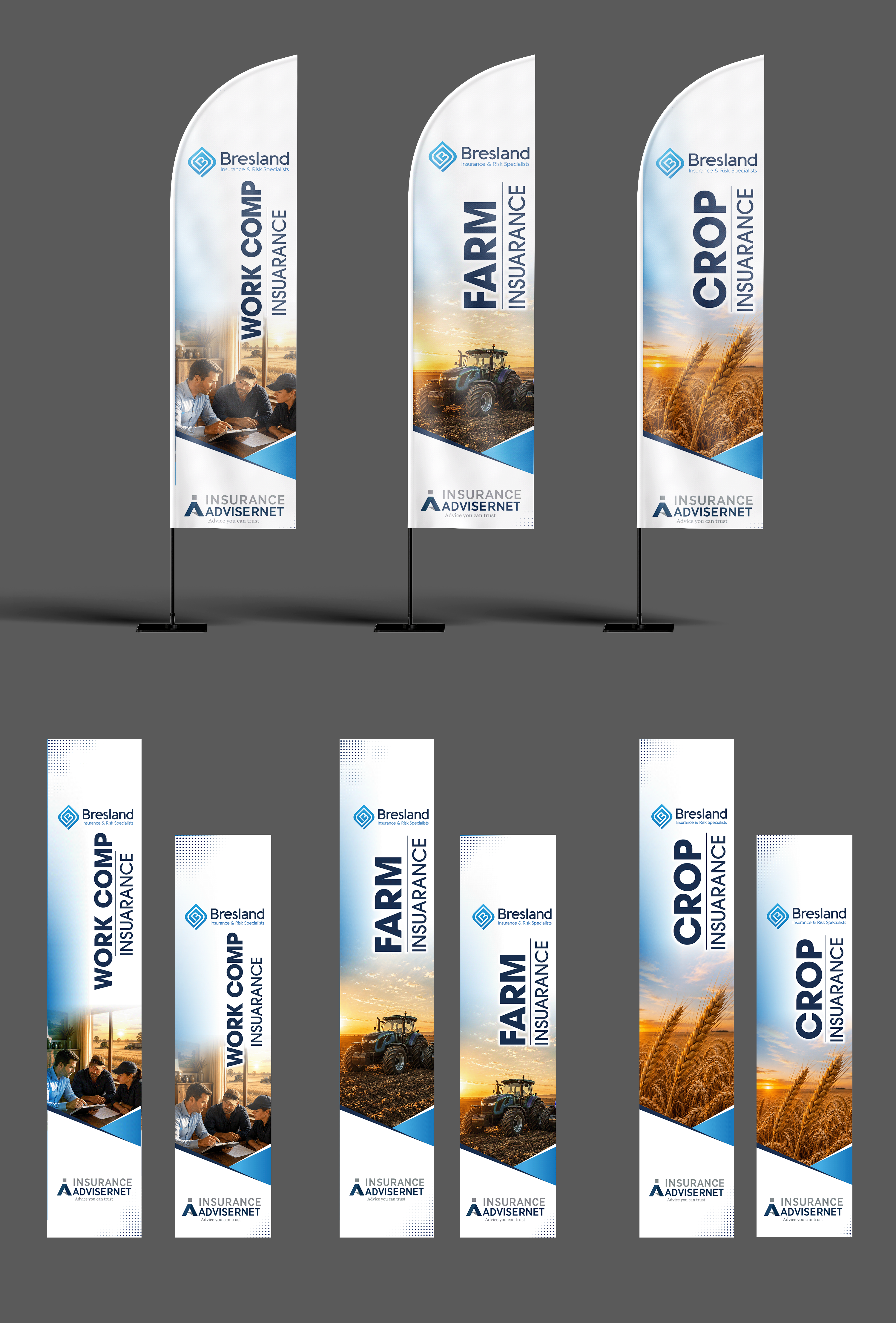 Diseño Gráfico por Rickyy para Bresland Insurance & Risk Specialists | Diseño: #37571224