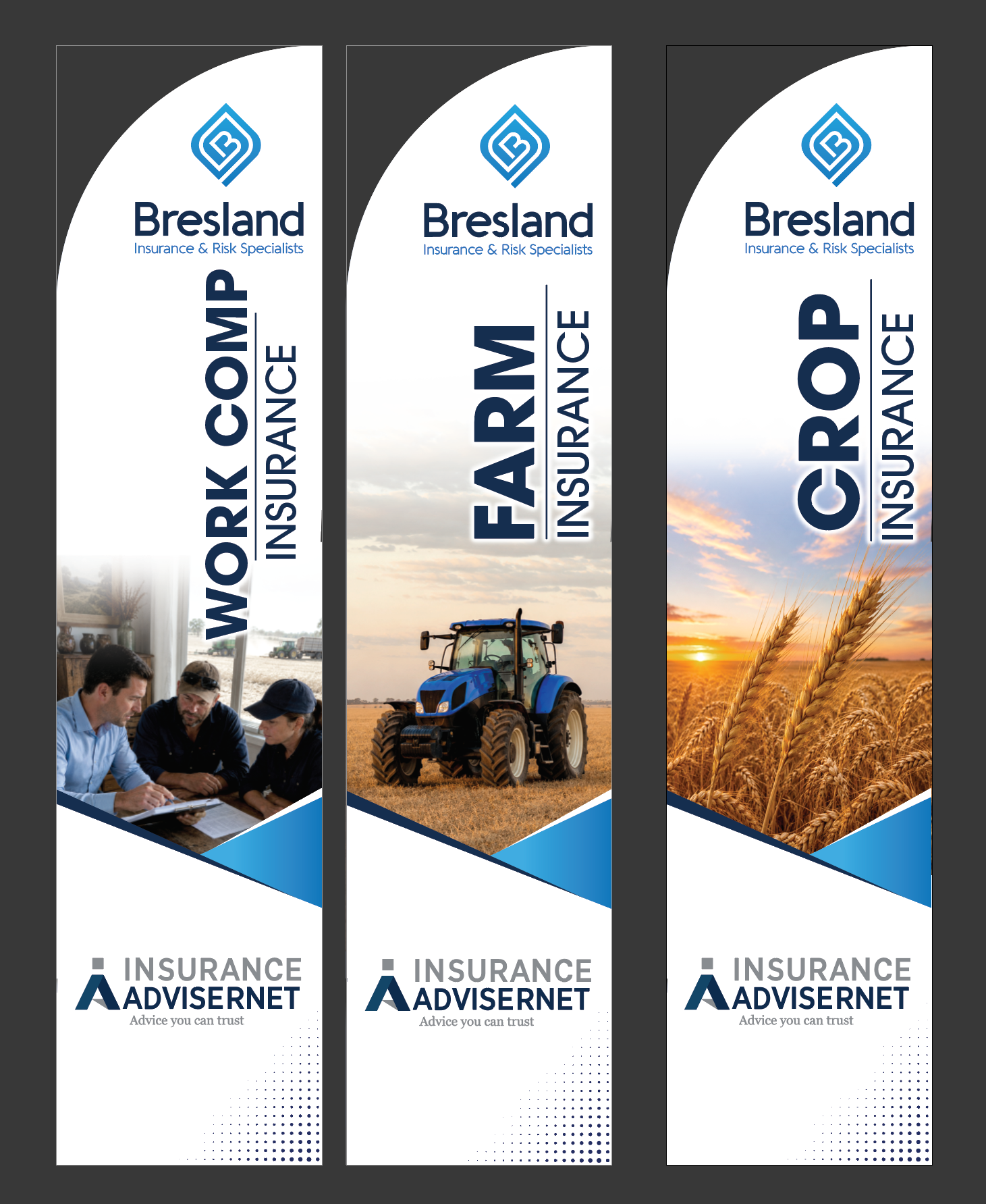 Diseño Gráfico por Rickyy para Bresland Insurance & Risk Specialists | Diseño #37582419