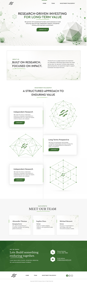 Web Design by Blue Sparrow for this project | Design: #37564700