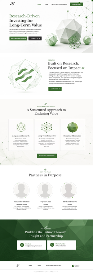 Web Design by Blue Sparrow for this project | Design: #37564702