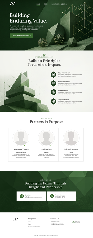 Web Design by Blue Sparrow for this project | Design: #37564777