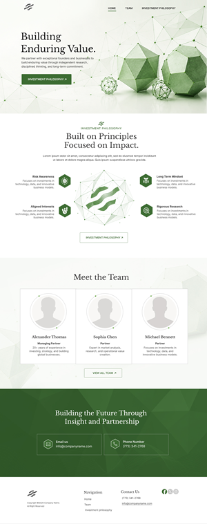 Web Design by Blue Sparrow for this project | Design: #37564805